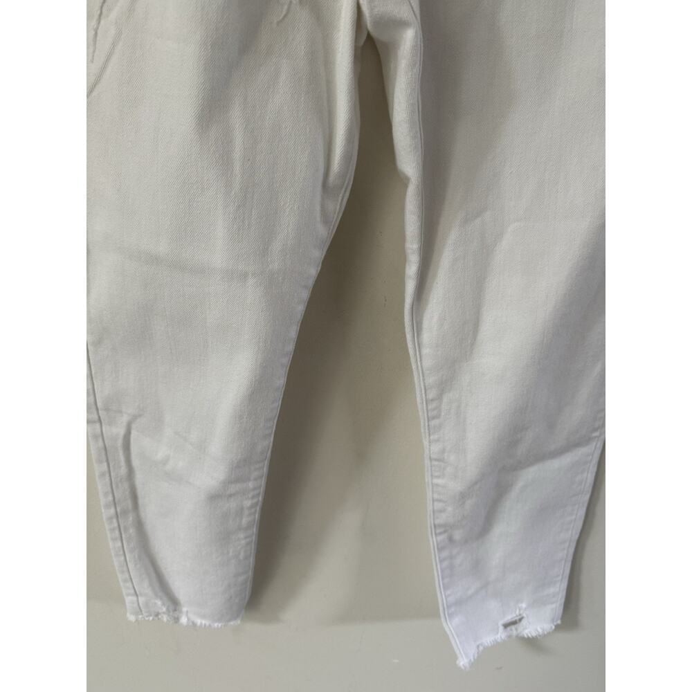 Tractr High Rise Weekender Pants Size 2/26 High Rise Cloud White Womens New - Picture 3 of 13